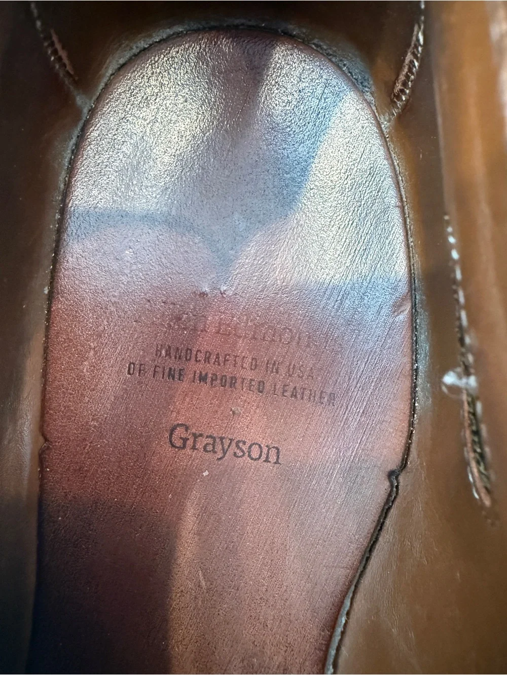 Allen Edmonds Grayson Black Leather Tassel Loafers Men’s 10.5 D Dress Shoes USA